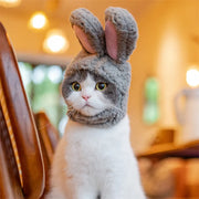 Plush Rabbit Ears Pet Dog Accessories Cosplay Cat Hat